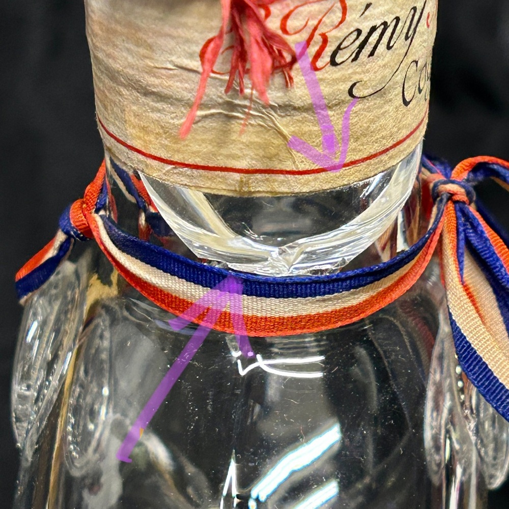 Empty Vintage Baccarat Crystal Remy Martin Louis XIII Cognac Decanter - Picture 7 of 14